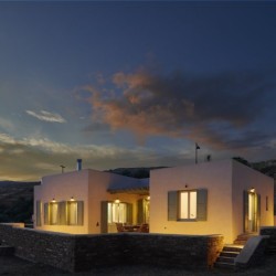 Spacious detached villa in Tinos Island, offering privacy and beautiful views, just a short walk from Tinos Town.